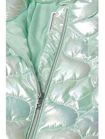 Veste matelassée motif/style métallisé - minoti