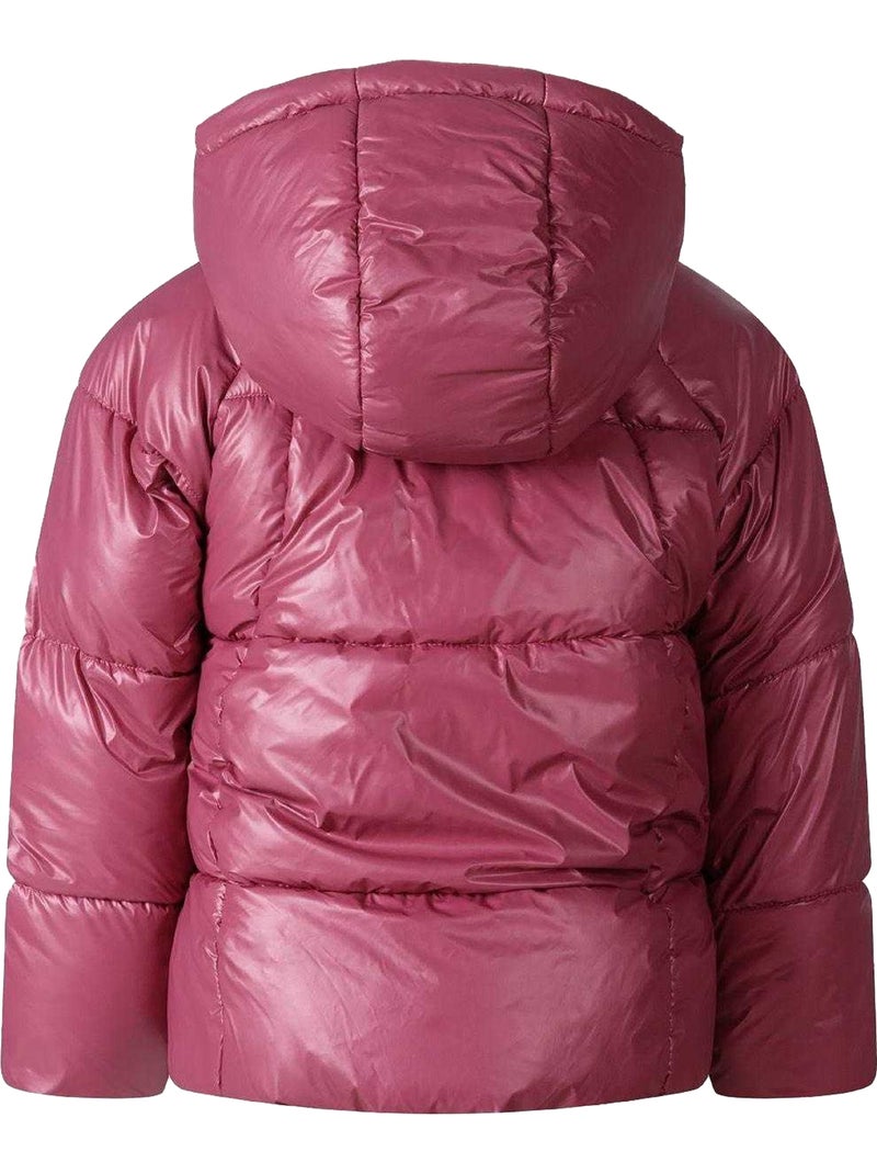 Veste matelassée motif/style métallisé - minoti Violet - Kiabi