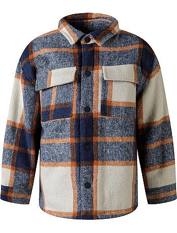 Veste matelassée motif/style motif écossais - minoti