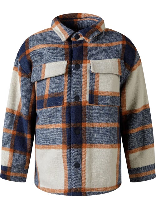 Veste matelassée motif/style motif écossais - minoti - Kiabi