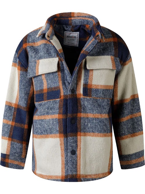 Veste matelassée motif/style motif écossais - minoti - Kiabi