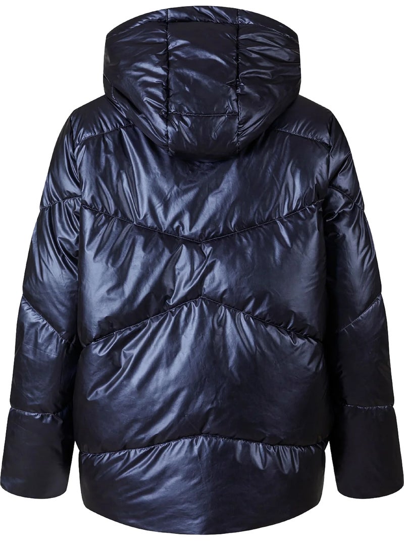Veste matelassée motif/style scintillant - minoti Bleu - Kiabi