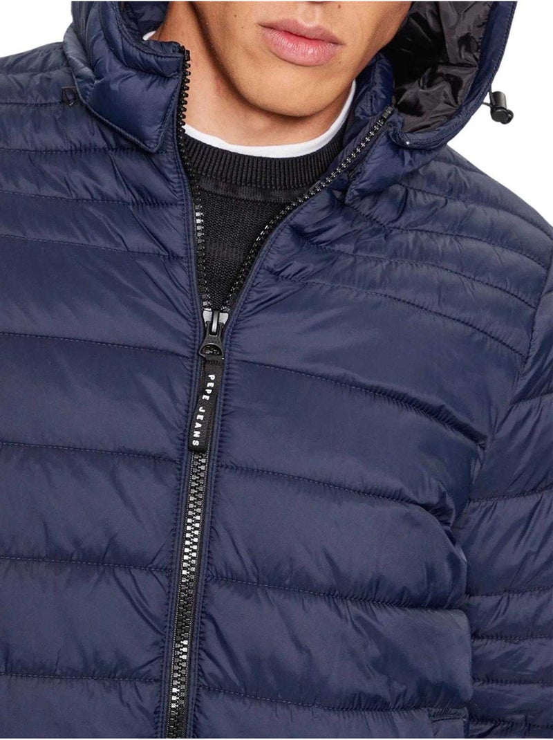 Veste matelassée motif/style uni - pepe jeans Bleu marine - Kiabi