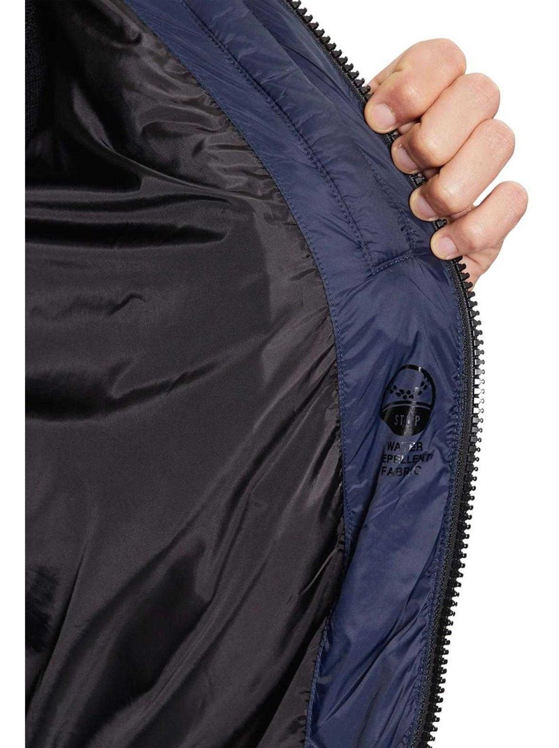 Veste matelassée motif/style uni - pepe jeans Bleu marine - Kiabi