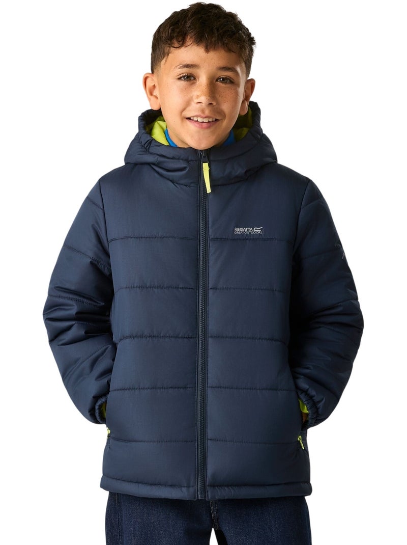 Veste matelassée motif/style uni lofthouse - regatta Bleu marine - Kiabi