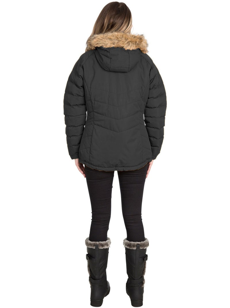 Veste matelassée nadina - trespass Noir - Kiabi