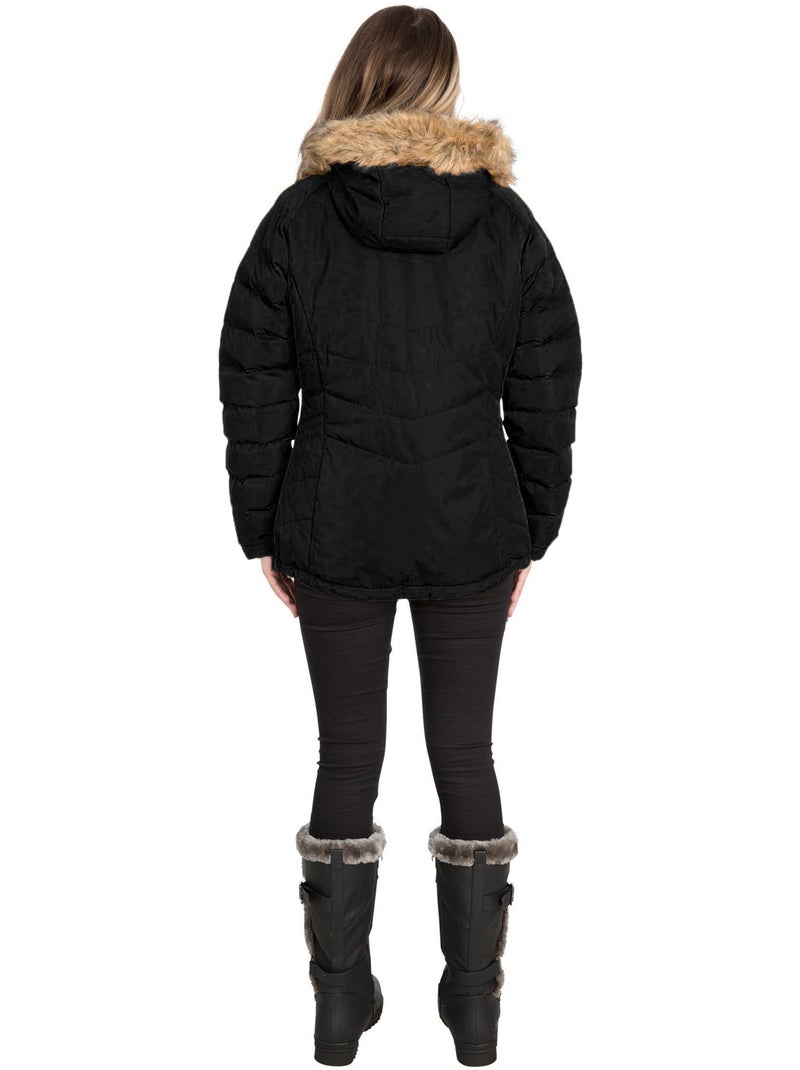 Veste matelassée nadina - trespass Noir ébène - Kiabi