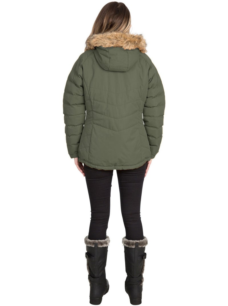 Veste matelassée nadina - trespass Vert foncé - Kiabi
