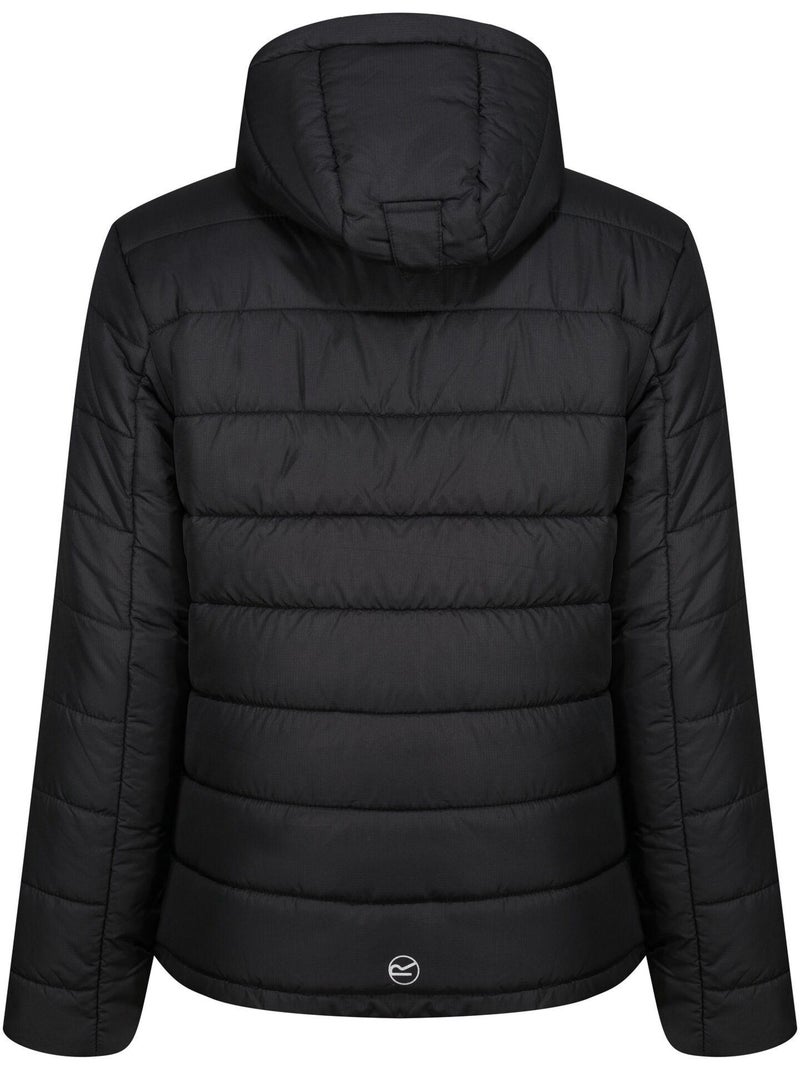Veste matelassée navigate - regatta Noir Rouge - Kiabi