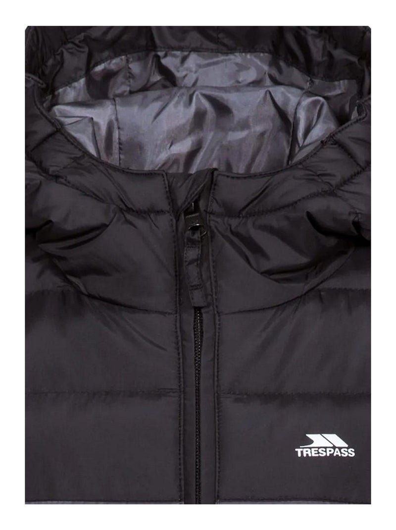 Veste matelassée oskar - trespass Noir - Kiabi
