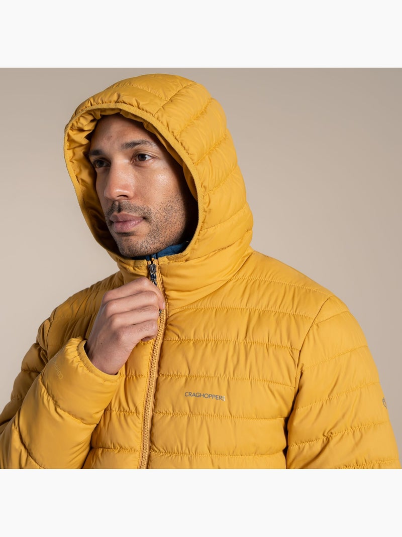 Veste matelassée pliable à capuche compresslite - craghoppers Jaune foncé - Kiabi