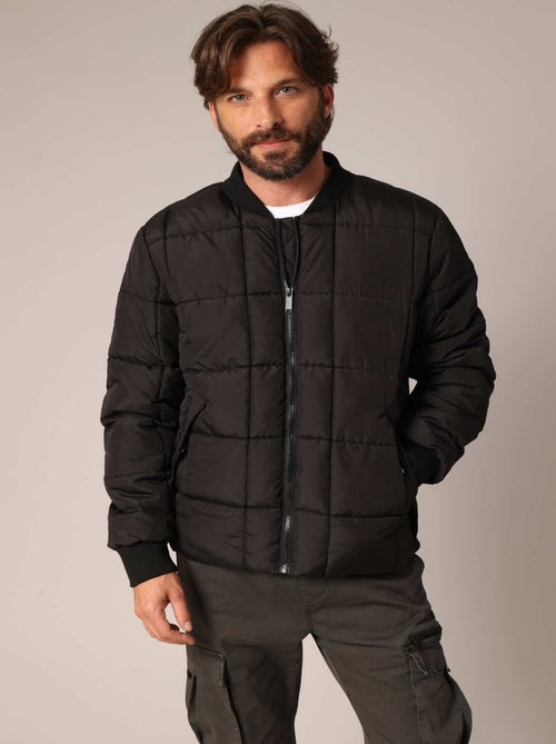 Veste matelassée pour homme avec col en peluche 'Deeluxe' - Kiabi