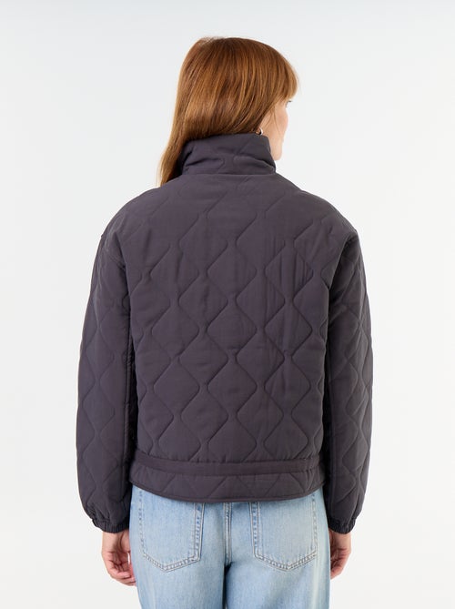 Veste matelassée resserable à la taille - Kiabi Veste matelassée resserable à la taille - Kiabi