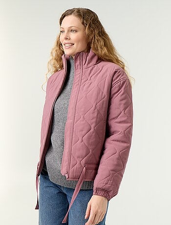 Veste matelassée resserable à la taille