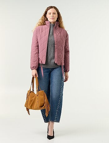 Veste matelassée resserable à la taille