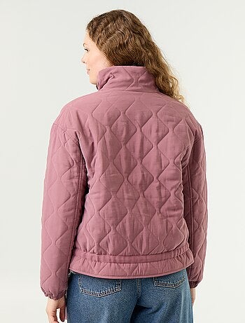 Veste matelassée resserable à la taille