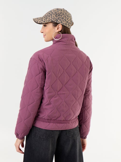 Veste matelassée resserable à la taille - Kiabi Veste matelassée resserable à la taille - Kiabi