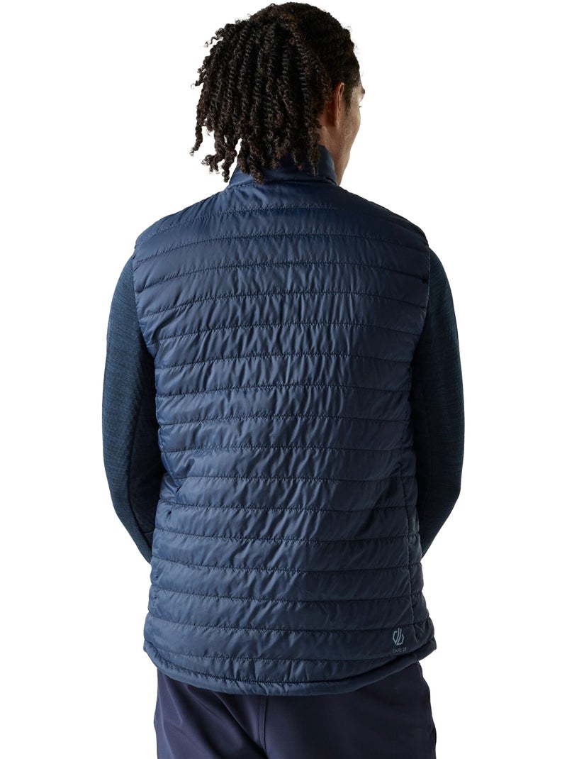 Veste matelassée sans manches à col montant air lite - dare 2b Bleu marine - Kiabi