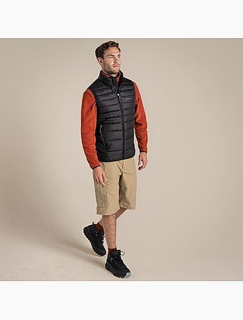 Veste matelassée sans manches à col montant compresslite - craghoppers