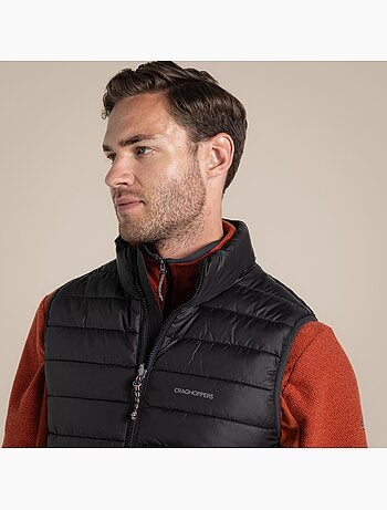 Veste matelassée sans manches à col montant compresslite - craghoppers