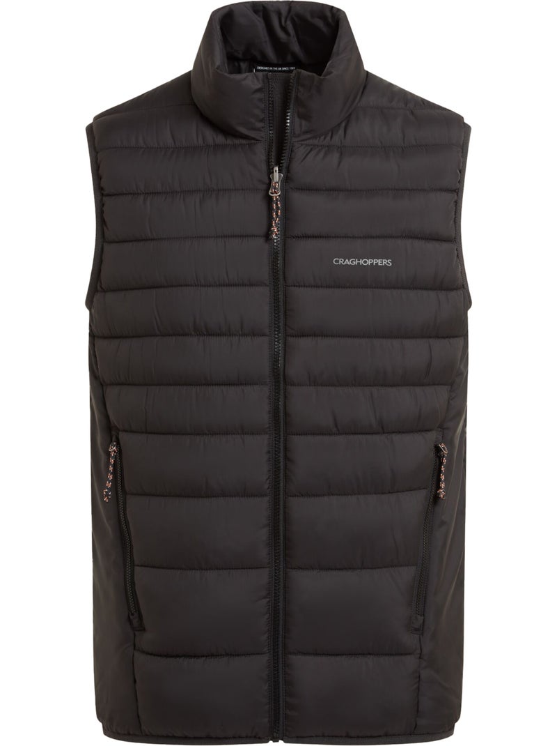 Veste matelassée sans manches à col montant compresslite - craghoppers Noir - Kiabi