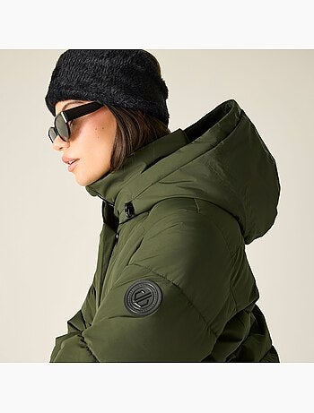 Veste matelassée unie à capuche ajustable lustre - dare 2b