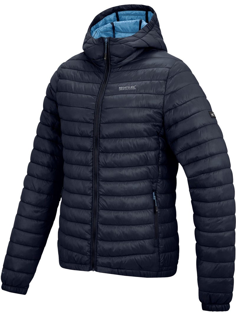 Veste matelassée unie à capuche hurden - regatta Bleu marine - Kiabi