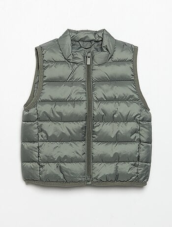 Veste matelassée unie sans manches