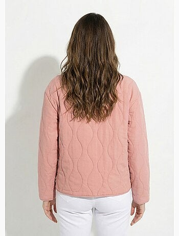 Veste matelassée zippée sans col - afibel