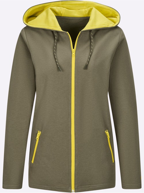 Veste Matière Sweat - Taille Standard - Witt - Kiabi