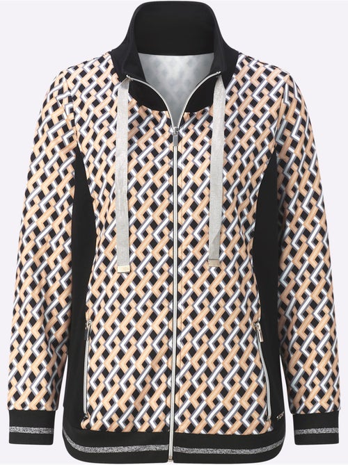 Veste Matière Sweat - Taille Standard - Witt - Kiabi Veste Matière Sweat - Taille Standard - Witt - Kiabi