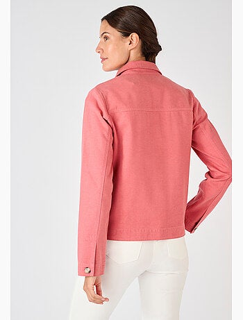 Veste mélange Lyocell Tencel(TM) et coton - Damart