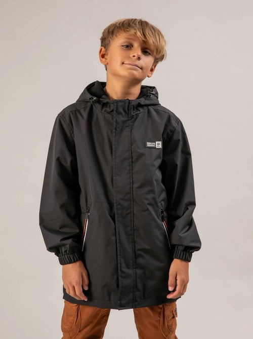 Veste mi-longue à capuche  'Deeluxe' - Kiabi