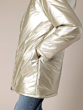 Veste mi-longue réversible 'Deeluxe'