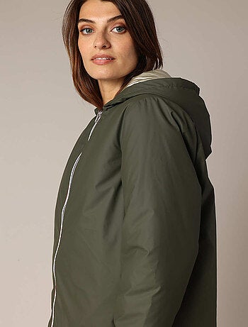Veste mi-longue réversible 'Deeluxe'