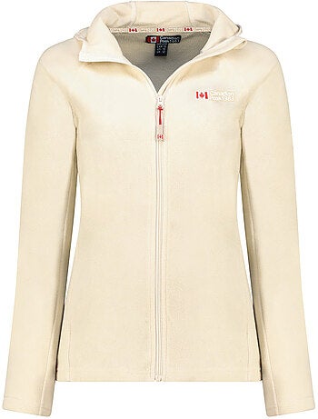Veste micro-polaire à capuche tugoodeak – canadian peak