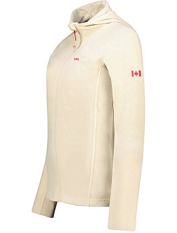 Veste micro-polaire à capuche tugoodeak – canadian peak