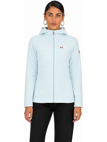 Veste micro-polaire à capuche tugoodeak – canadian peak