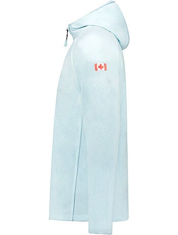 Veste micro-polaire à capuche tugoodeak – canadian peak