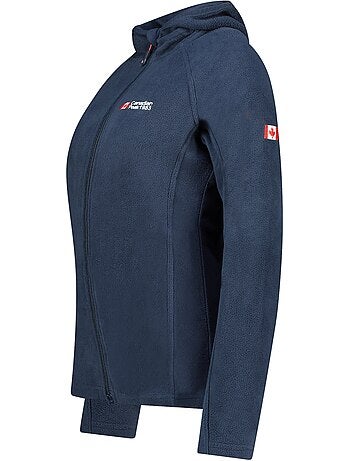 Veste micro-polaire à capuche tugoodeak – canadian peak
