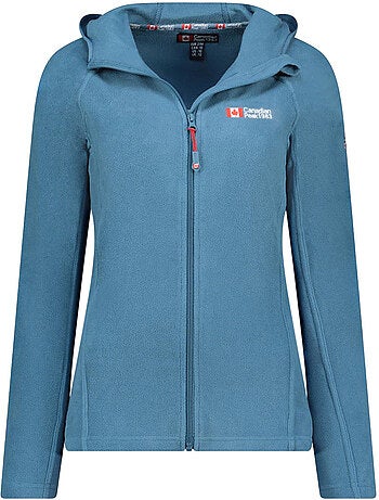 Veste micro-polaire à capuche tugoodeak – canadian peak