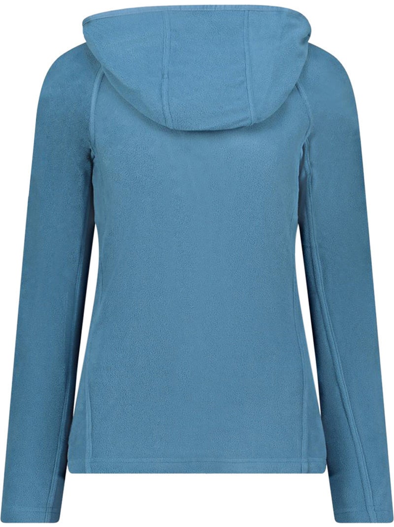 Veste micro-polaire à capuche tugoodeak – canadian peak Bleu pétrole - Kiabi
