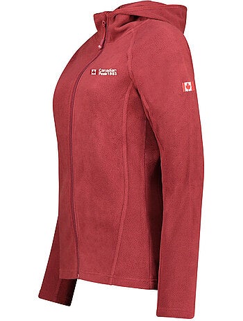 Veste micro-polaire à capuche tugoodeak – canadian peak
