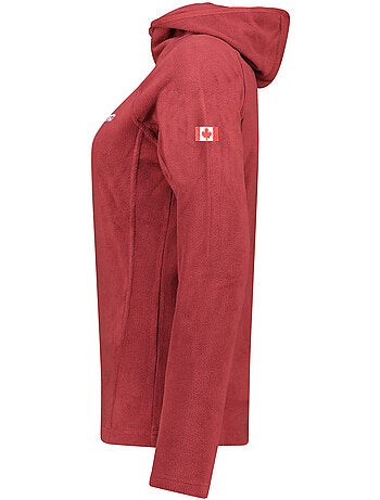 Veste micro-polaire à capuche tugoodeak – canadian peak