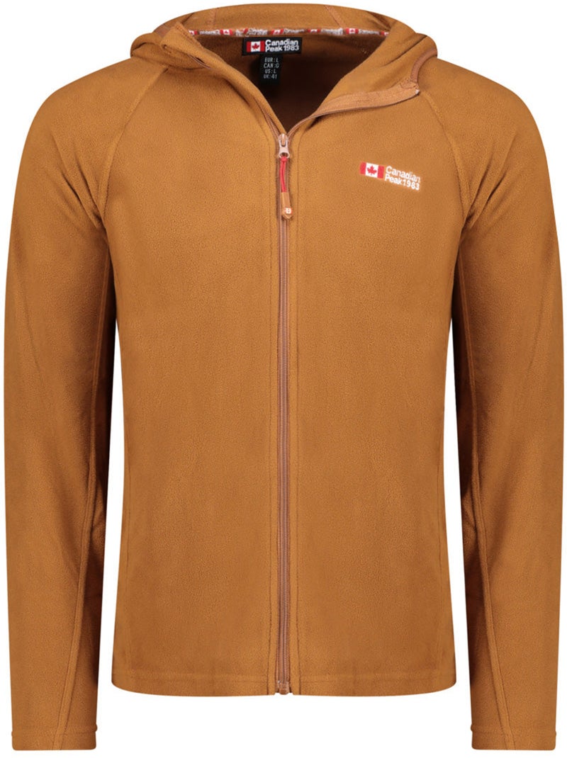 Veste micro-polaire à capuche tugoodeak – canadian peak Camel - Kiabi