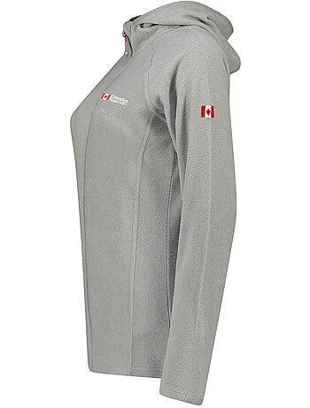 Veste micro-polaire à capuche tugoodeak – canadian peak