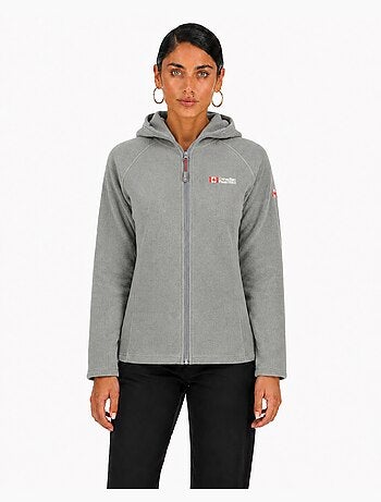 Veste micro-polaire à capuche tugoodeak – canadian peak