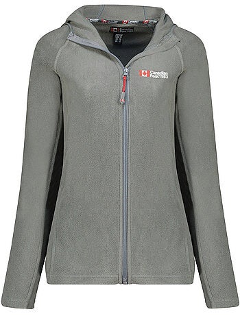 Veste micro-polaire à capuche tugoodeak – canadian peak