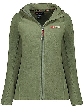 Veste micro-polaire à capuche tugoodeak – canadian peak