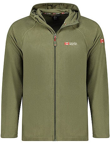Veste micro-polaire à capuche tugoodeak – canadian peak